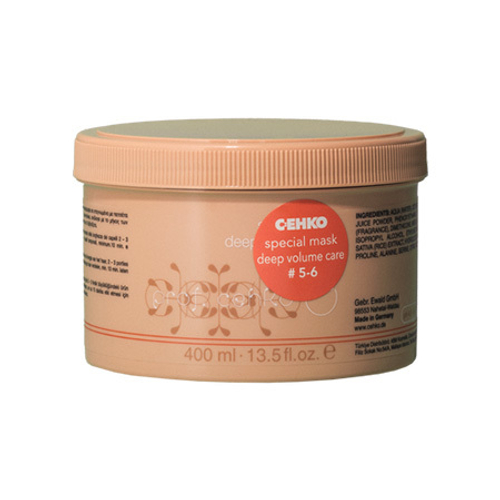 Маска для максимального объема CEHKO Special Mask Deep Volume Care 5-6 prof 400мл