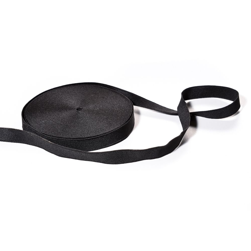 Резинка башмачная 16мм, чёрный Резинка башмачная 16мм, чёрный