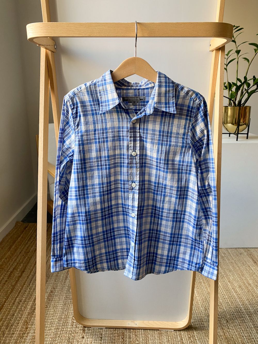 Хлопковая рубашка Bonpoint, 128