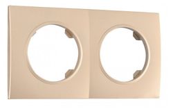 Рамка на 2 поста Arte Milano am-502.04 502.04-2.shampan