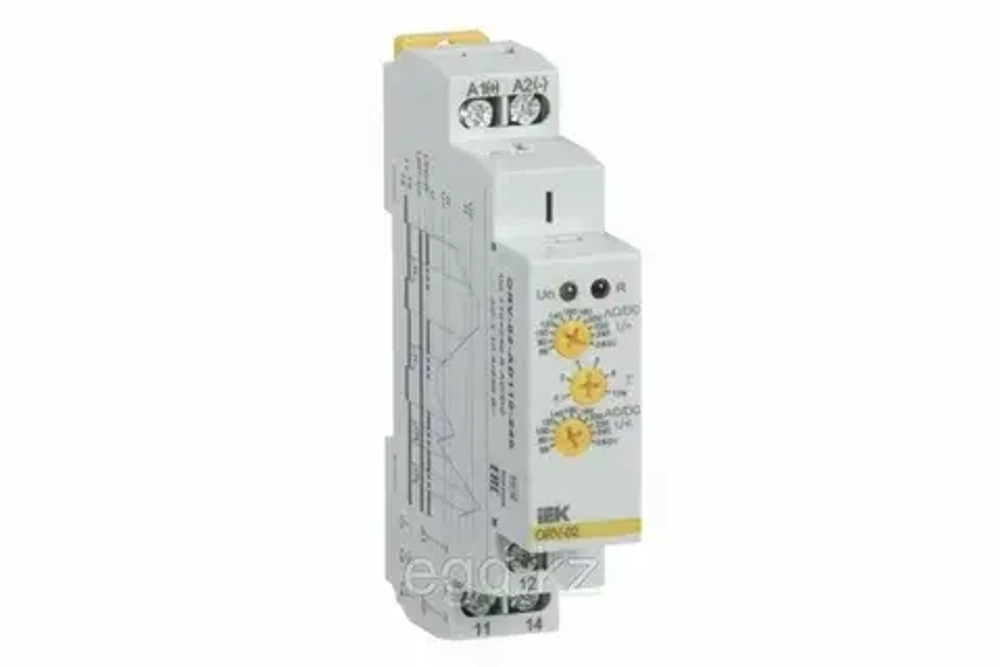 Реле повыш. напряжения IEK ONI ORV 1ф 110-240 В AC/DC арт. ORV-02-AD110-240