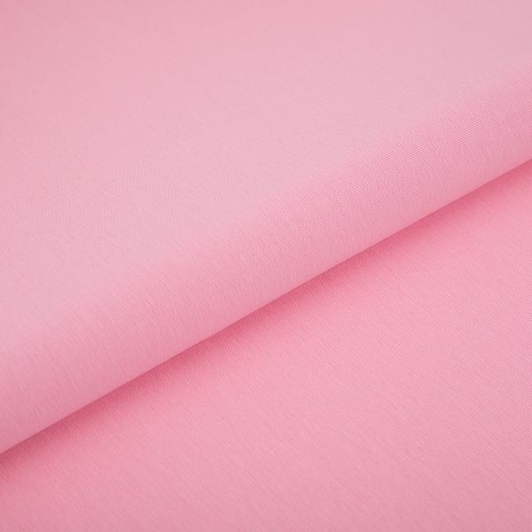 Кулирка 150±5 г/м², 40/1 Comp.Penye FULL LYC, 170 см / 10 метров, 22 св.розовый/lt.pink, Gamma GCM
