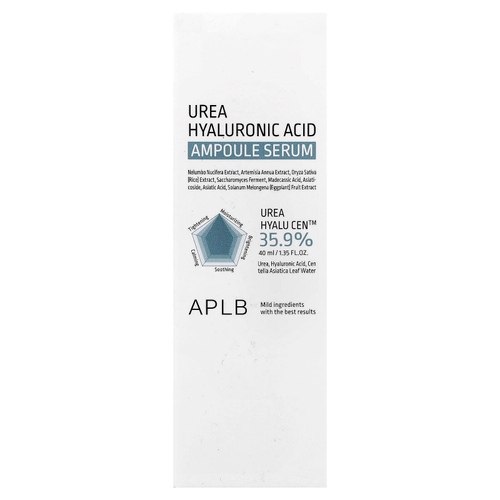 APLB, Ампульная сыворотка с мочевиной и гиалуроновой кислотой, 40 мл (1,35 жидк. Унции)