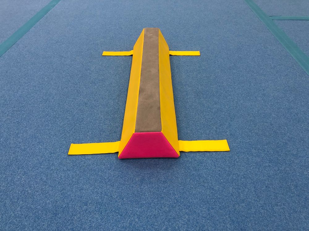 Мягкий модуль гимнастический - "Бревно трапеция"