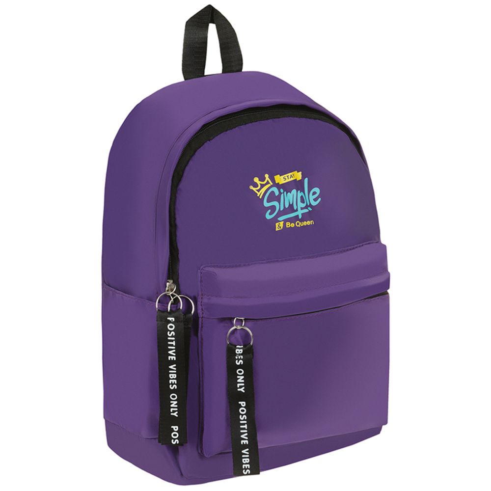 Рюкзак Meshu Simple Queen, 39*29*13см, 300гр, 1отд, 3 кармана, уплотненная спинка