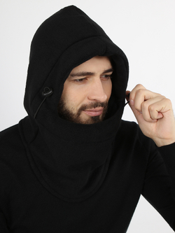 Шлем Балаклава флисовый Prival черный