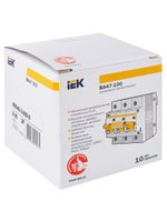 KARAT Автоматический выключатель ВА47-100 3P D 80А 10кА IEK
