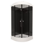 Душевая кабина DIONRIA (90х90) стекло тонированное, поддон низкий