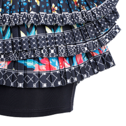 Женская теннисная юбка Lucky in Love Keepin' It Rio Pleated Skirt Women - Dark Blue, Multicoloured