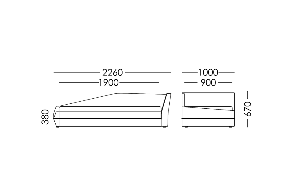 Кровать с подъёмным механизмом CARBON (Карбон)