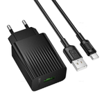 Зарядное устройство для Type-C QC3.0 Borofone BAS72A (black)