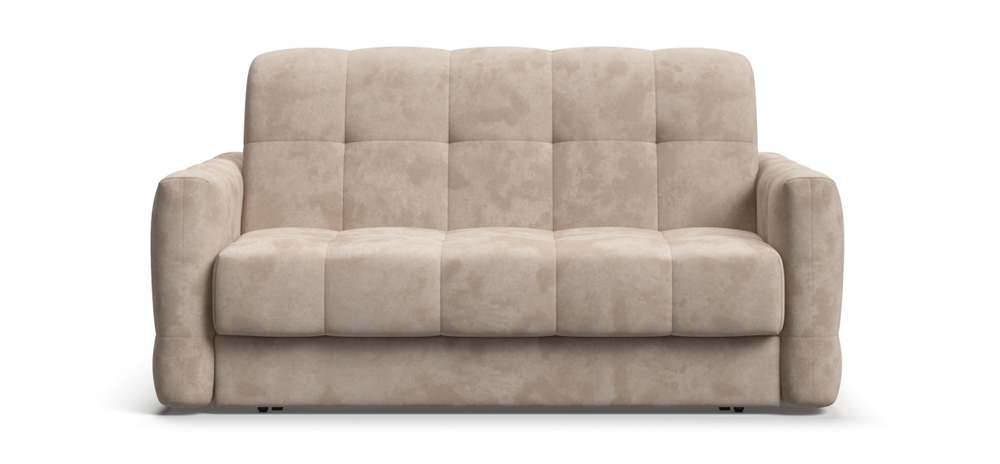 Диван Босс Слип 140 Велюр Алькантара пепел