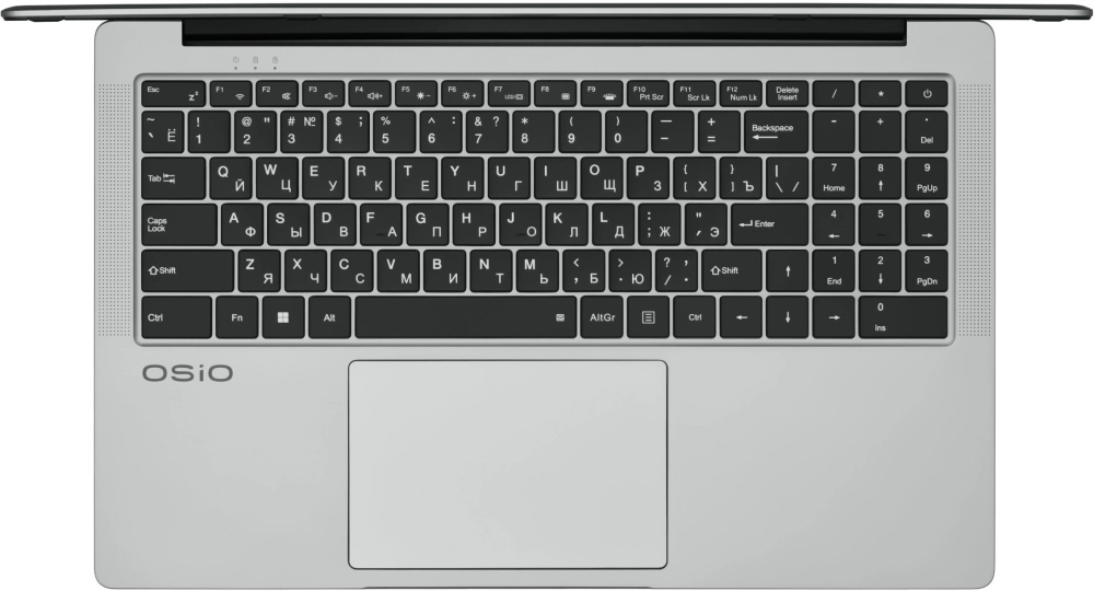 Ноутбук  OSIO FocusLine F160i-006 16.1 ", Core i5, 16 Гб RAM, 512 Гб SSD, Iris Xe Graphics, Серый космос