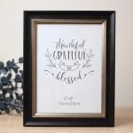 Фоторамка 15*20см «Милан» черный, пластик