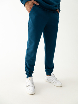 Костюм мужской спортивный (без начеса). Петроль