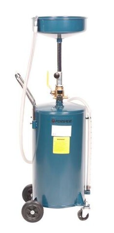 Емкость для слива масла с воронкой 68л Forsage F-ODT18