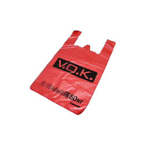 Пакет майка 30+15х55 (А9) VOК красн 100/1000