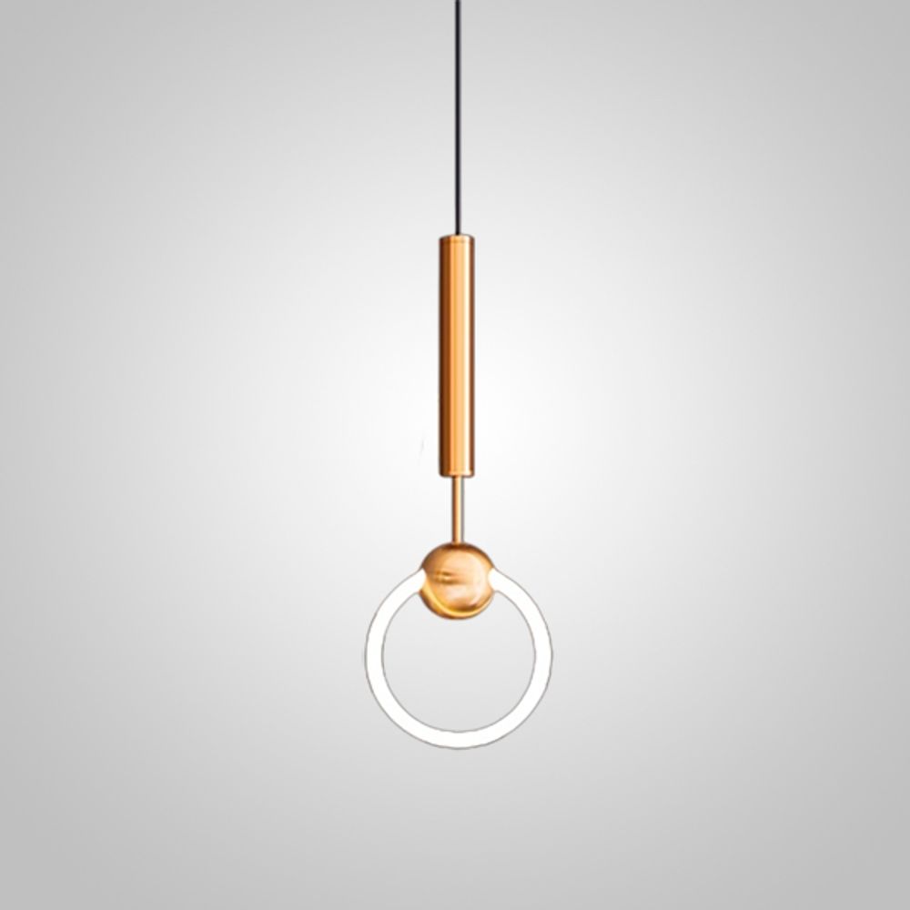 Подвесной светильник FINNUR RING D20 Brass