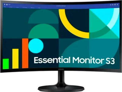 Монитор 24" Samsung Essential S3 LS24D364GAIXCI