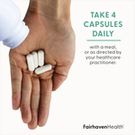 Fairhaven Health, мио-инозитол и D-хиро-инозитол, 120 капсул