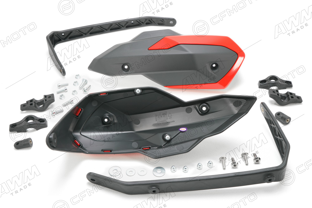 Комплект защиты рук для квадроцикла CFMOTO красный