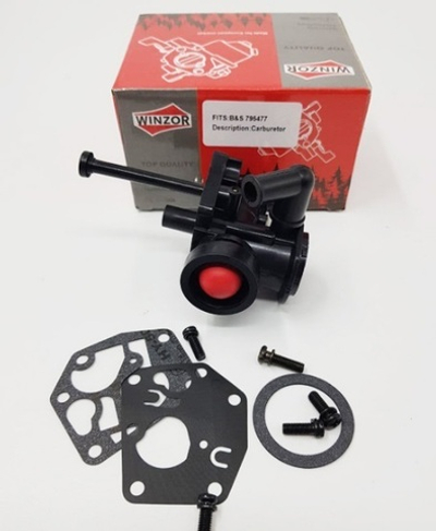 Карбюратор двигателя Briggs&Stratton (а: 795477, 498811, 498809) [Winzor]