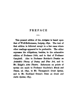 The Antigone | Софокл