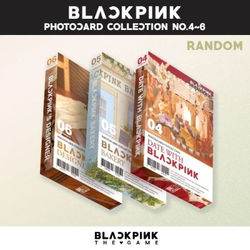 Альбом BLACKPINK - THE GAME Photocard Collection RANDOM (1 6) Version