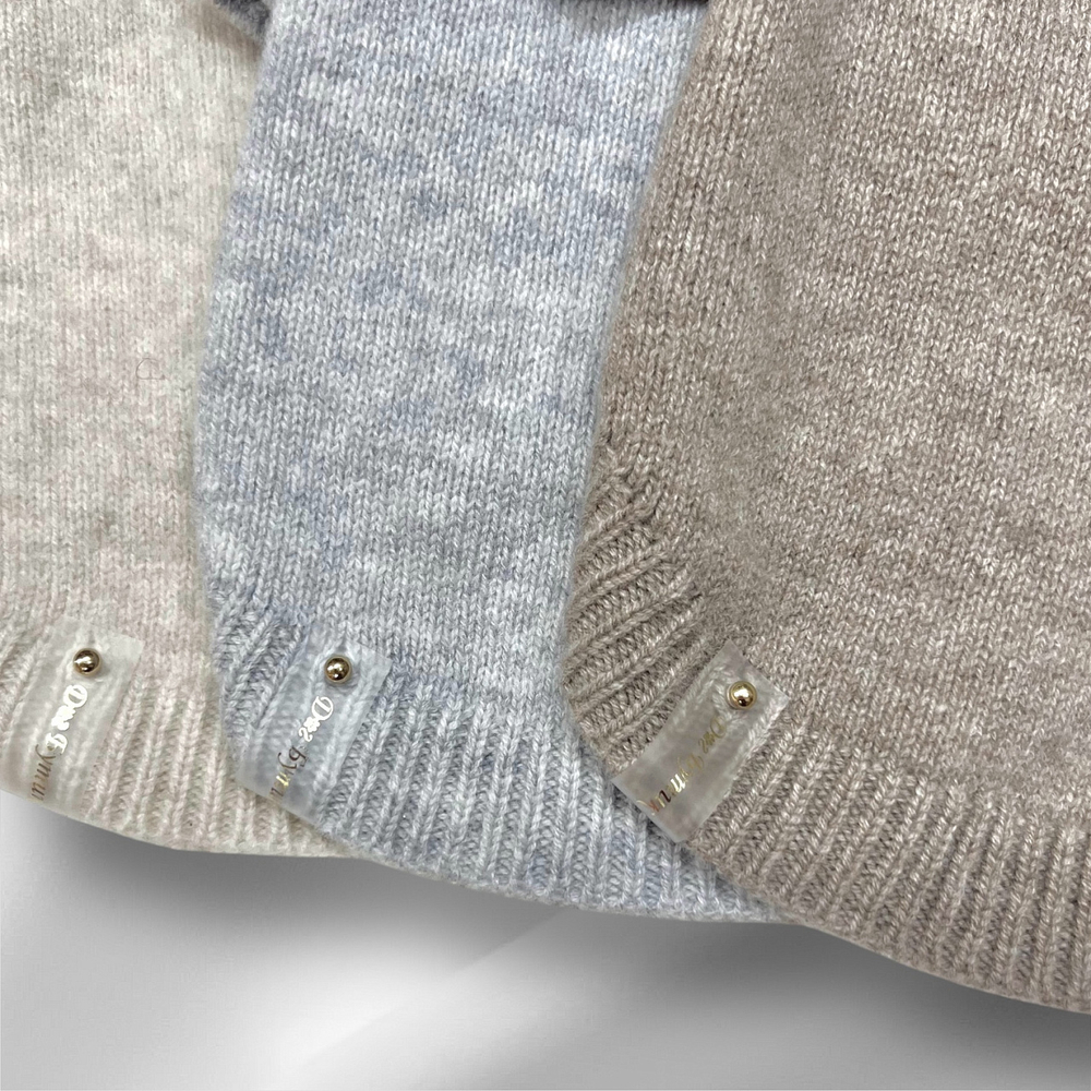 2097 Джемпер из шерсти мериноса и кашемира "Шелти"