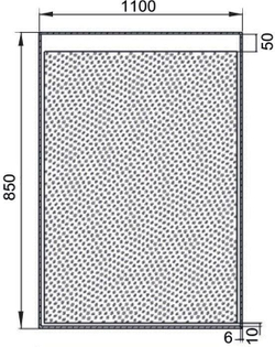 Зеркало Aquanet Палермо 11085 LED