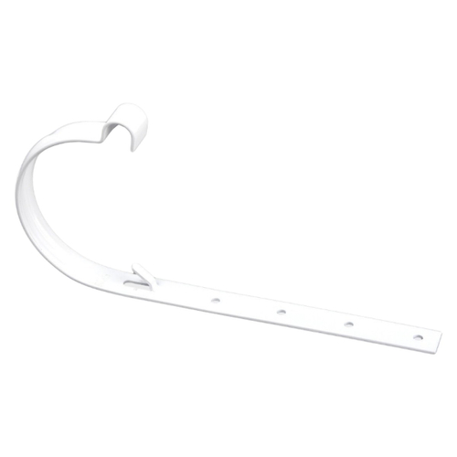 Кронштейн желоба металлический Альта-Профиль Элит Квадо Белый 125 мм