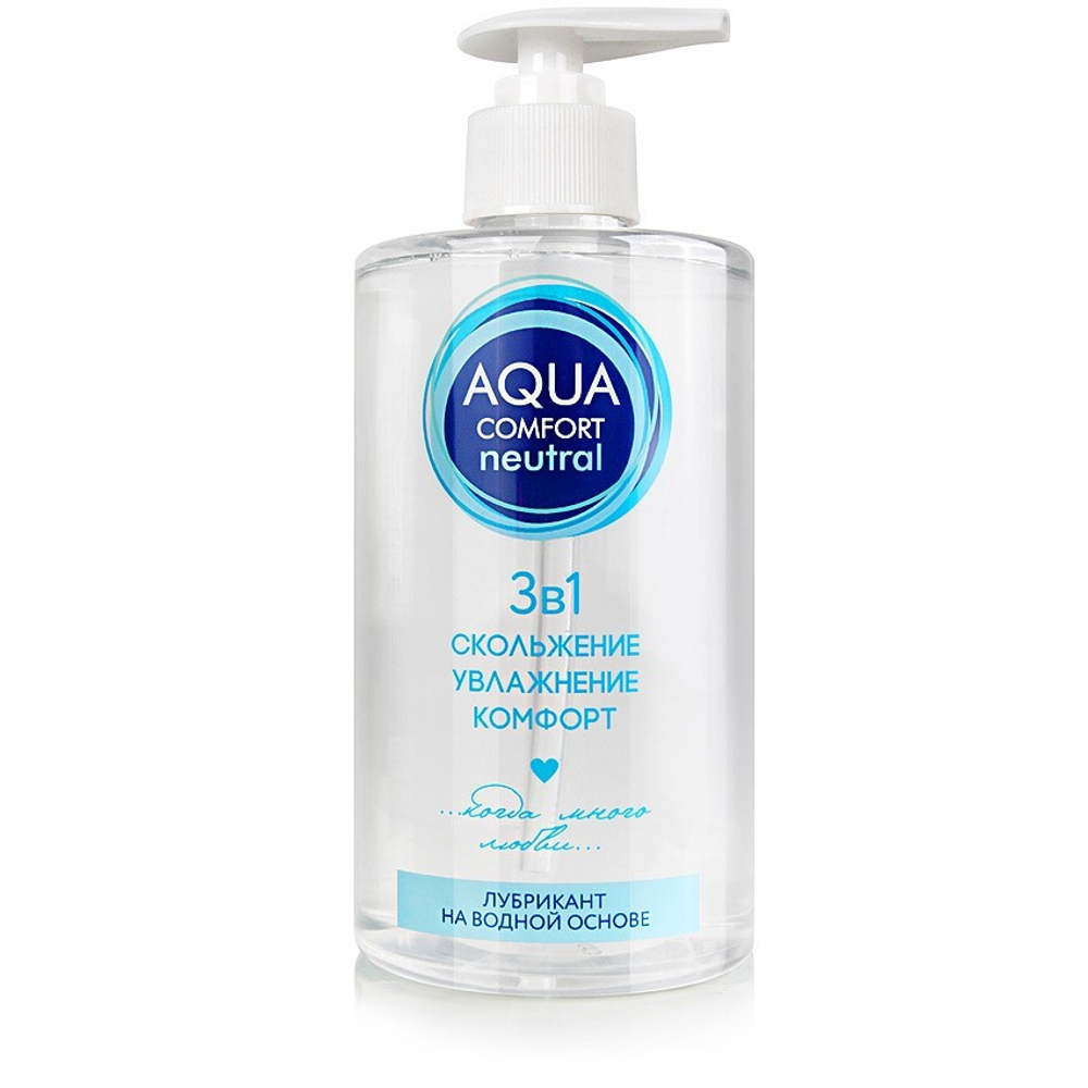 Лубрикант на водной основе AQUA COMFORT hot secret NEUTRAL 440 г