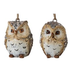 GAEM Изделие декоративное подвесное "Сова", L4 W4 H6 см, 2в.