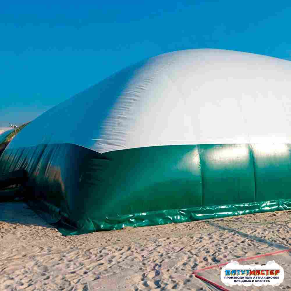 Надувной манеж для ледового катка «Север», 56×26×13 м