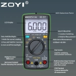 ZT-102L ZOYI автоматический мультиметр с индуктивностью и поиском проводки