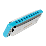 CASCHA HH 2320 Ocean Rock Blues Harmonica in C, blue