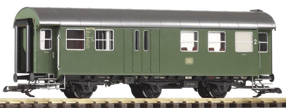 G 3-осный перестроенный пассажирский/багажный вагон 2-го класса DB IV