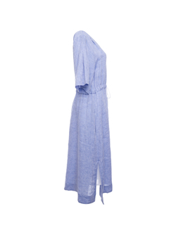 PESERICO Платье-голубой