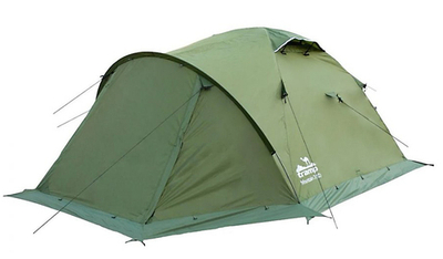 Палатка Tramp Mountain 3 (V2) зеленая