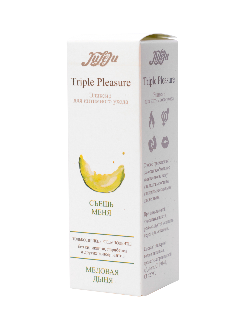 Эликсир для интимного ухода "Triple Pleasure" Медовая дыня 65 гр 10227JULEJU