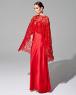 Платье-комбинация длины макси