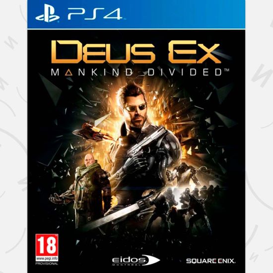 # Deus Ex Mankind Divided (Б/У)  [PS4, русская версия]