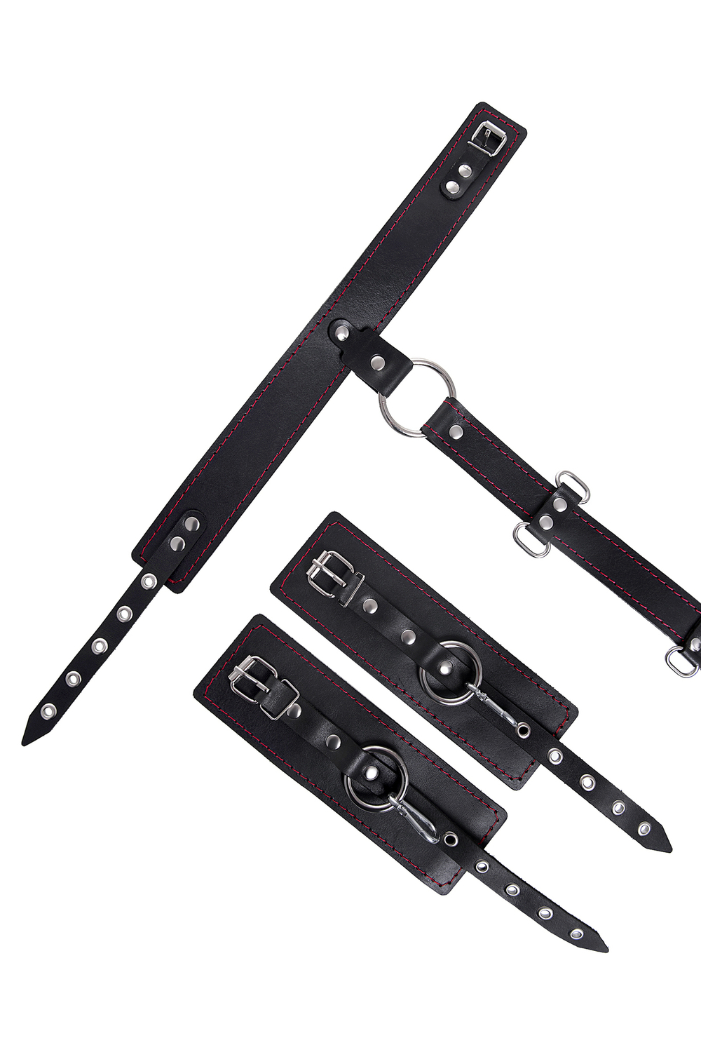 Сбруя для фиксации шеи и рук Pecado черная