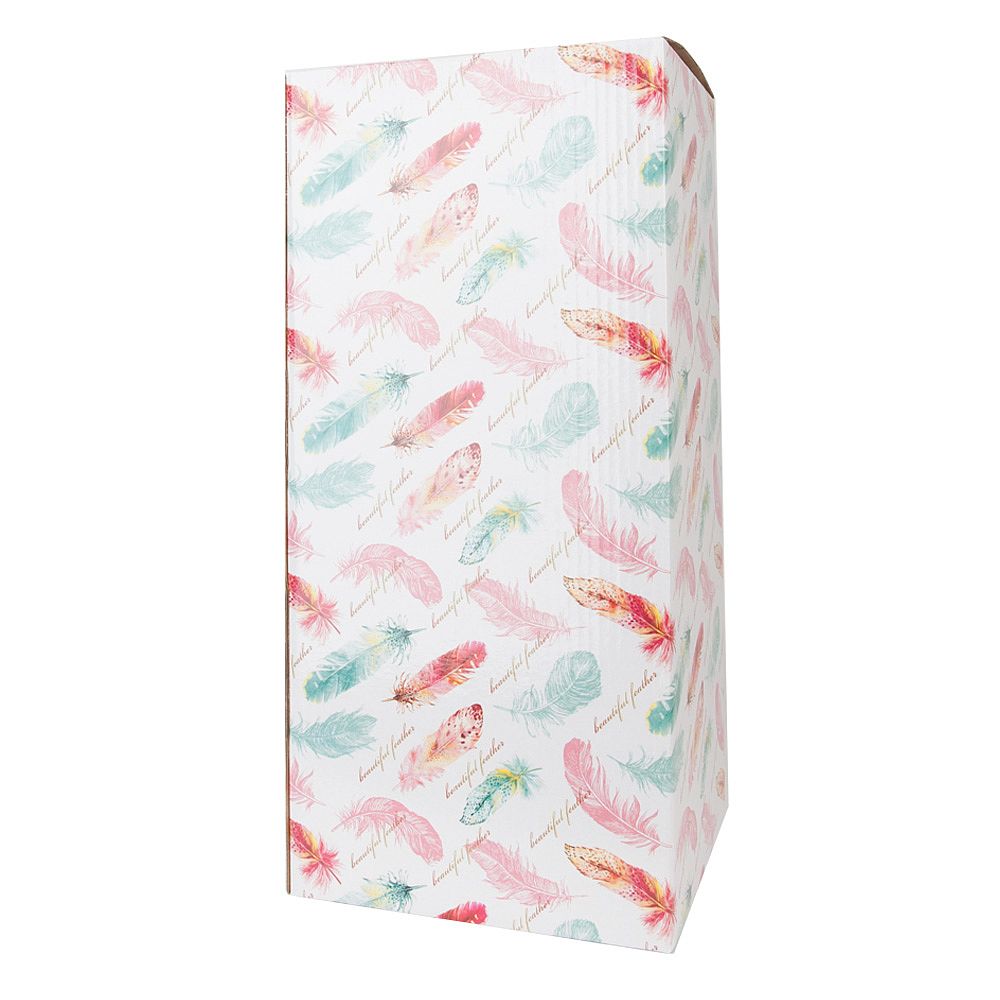 Кофейный сервиз 12пр. "Перья" (6 персон) на металлической подставке v=150мл. (керамика)