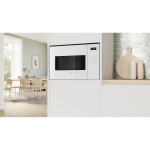 Встраиваемая микроволновая печь Bosch BEL554MW2 25л. 900Вт, белая