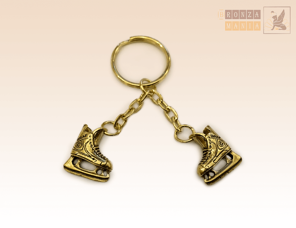 брелок Коньки хоккейные маленькие