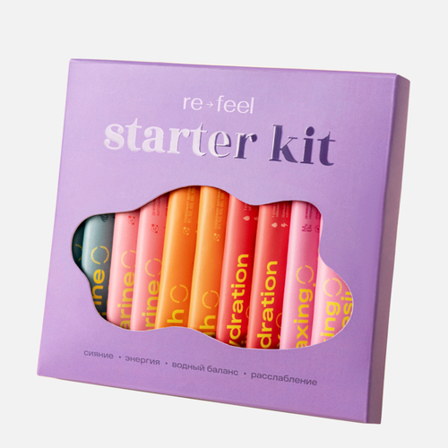 RE-FEEL Набор стиков со всеми добавками re-feel (wellness starter kit)