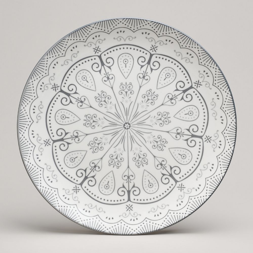 НАБОР ТАРЕЛОК ОБЕДЕННЫХ BRONCO "DREAMS" ИЗ 24 ШТ. ДИАМЕТР=27 СМ