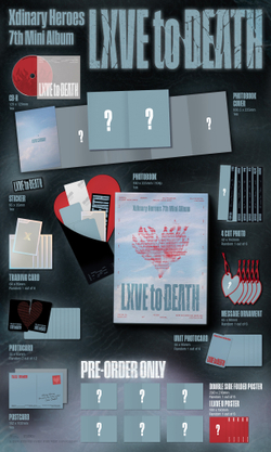 Альбом Xdinary Heroes - LXVE to DEATH (предзаказ от Fans Shop)
