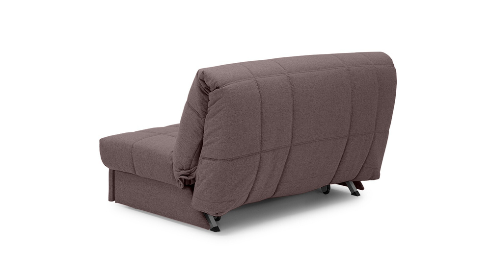 Диван Виа Лайт Strong Plus 05 120*105*88 см, Коричневый Рогожка Аккордеон Фиеста